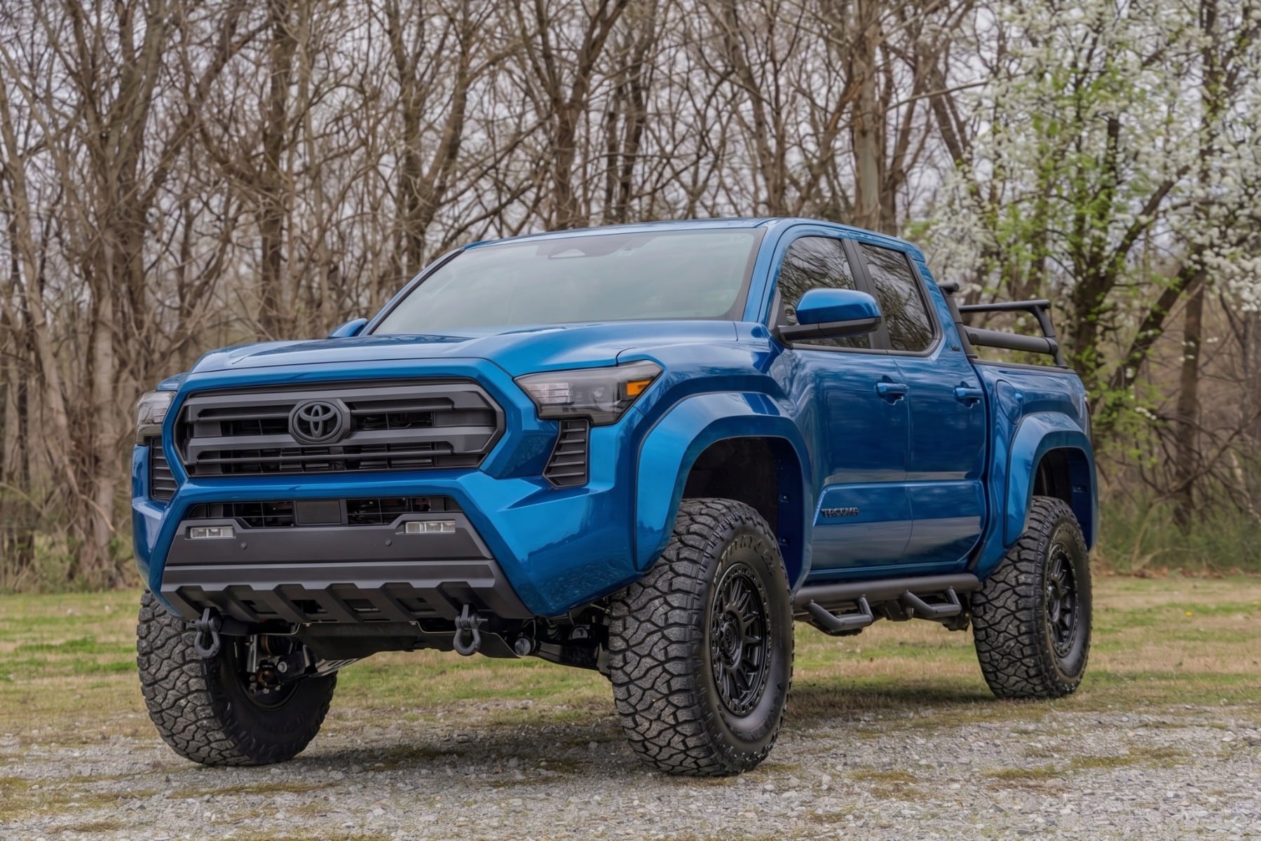 Rough Country Sport Fender Flares 8X0 Heritage Blue Toyota Tacoma 2WD/4WD (2024-2026)