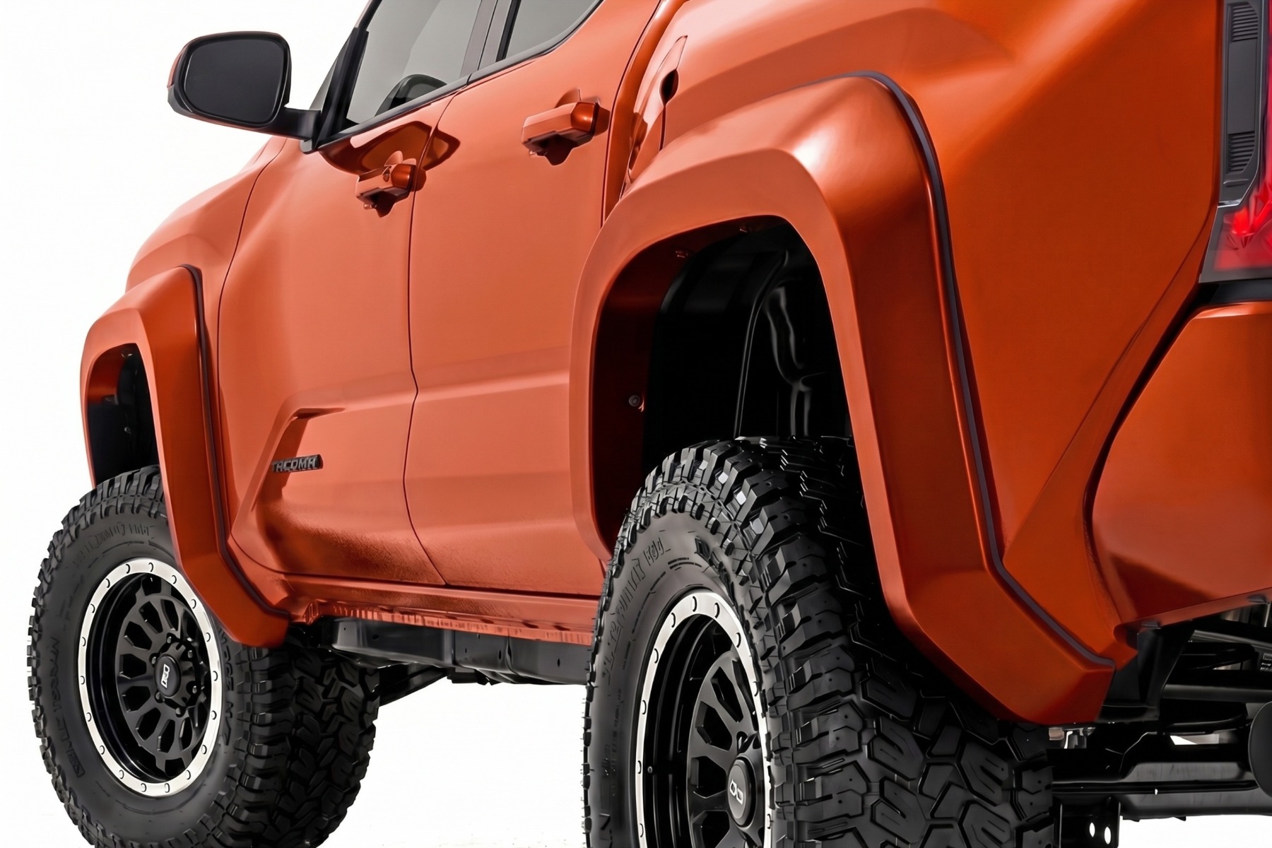 Rough Country Sport Fender Flares 4W5 Solar Octane Toyota Tacoma 2WD/4WD (2024-2026)
