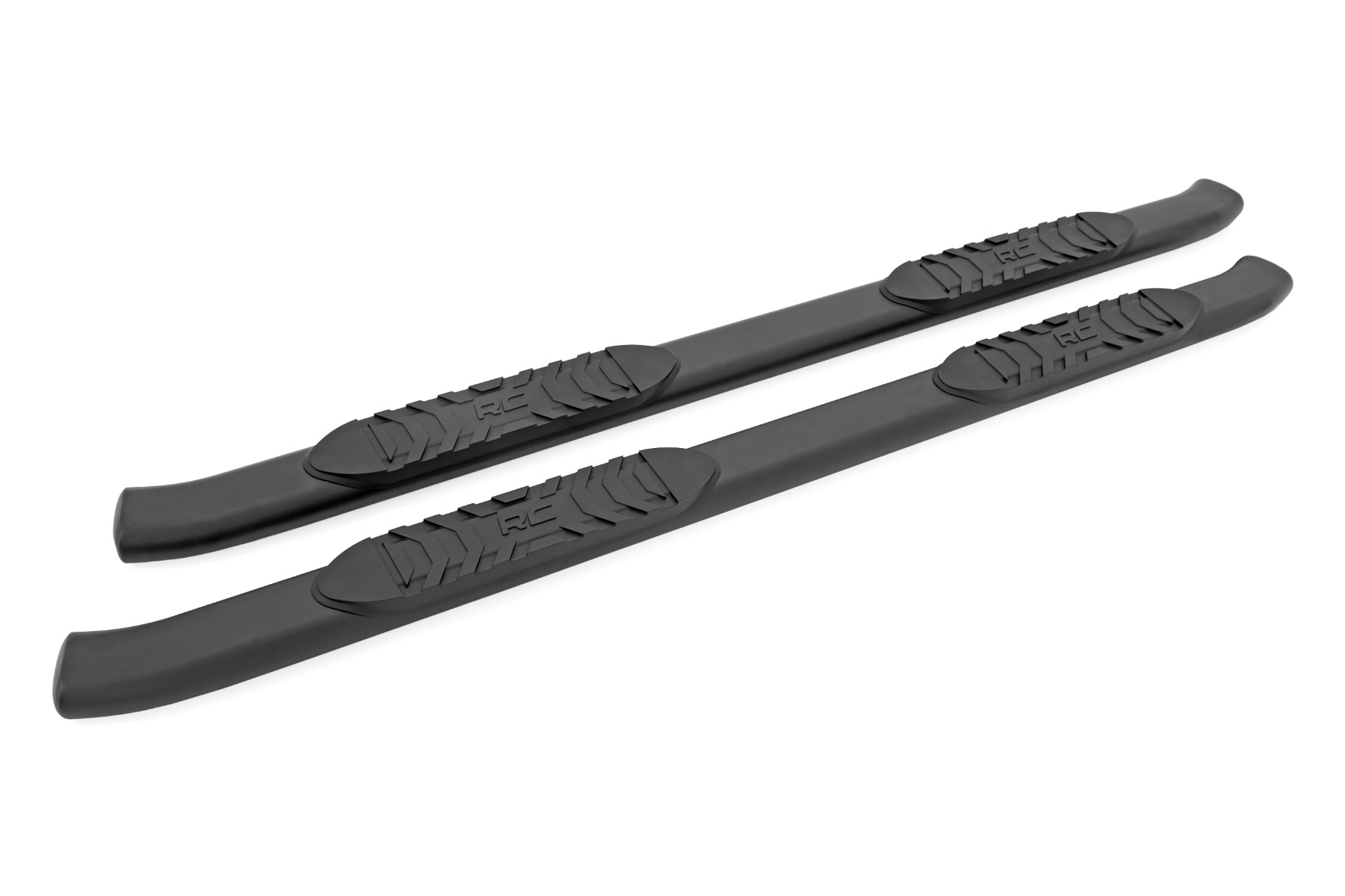 Rough Country Oval Nerf Step Crew Cab Black Ford F-250/F-350 Super Duty (99-16)