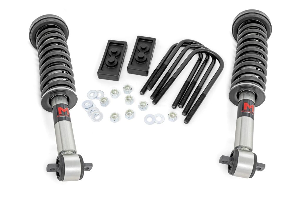 Rough Country 2.5 Inch Lift Kit M1 Struts Ford F-150 Tremor 4WD (2021-2026)