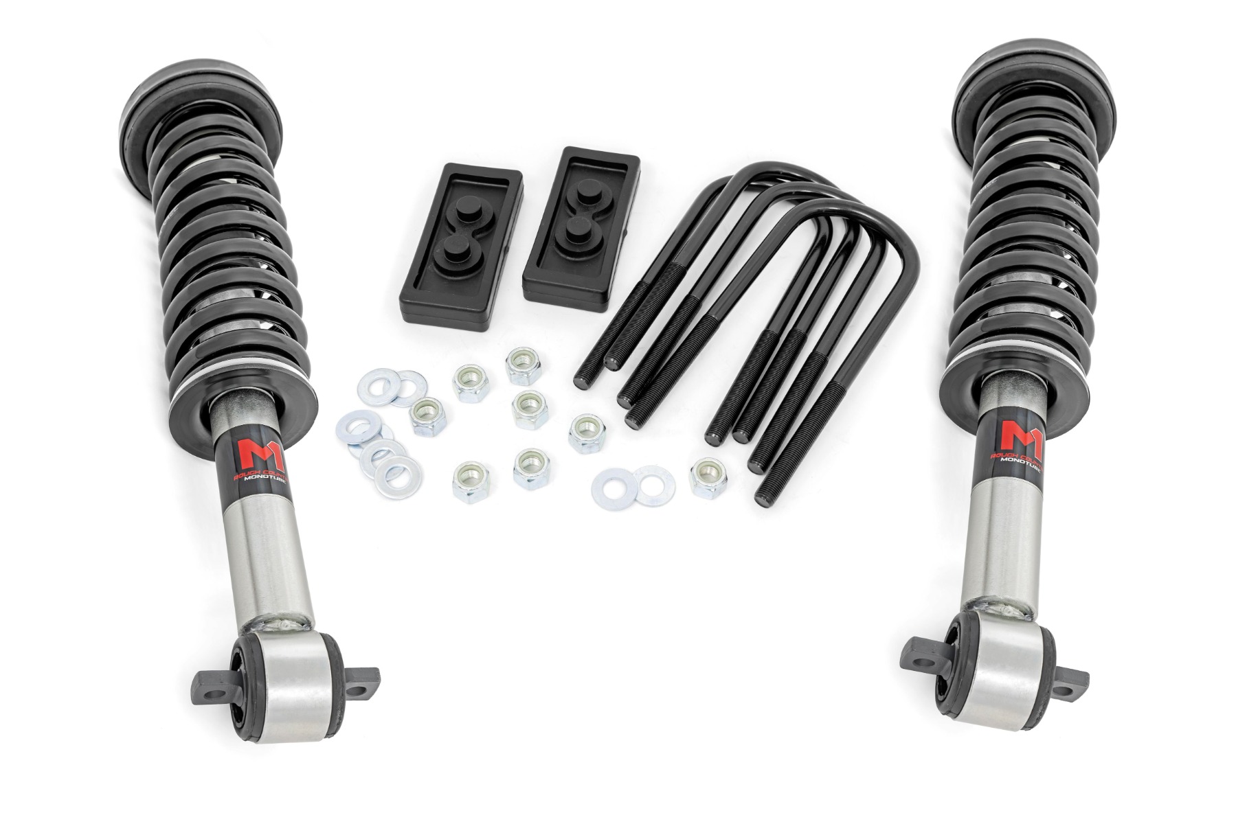 Rough Country 2.5 Inch Lift Kit M1 Struts Ford F-150 Tremor 4WD (2021-2026)