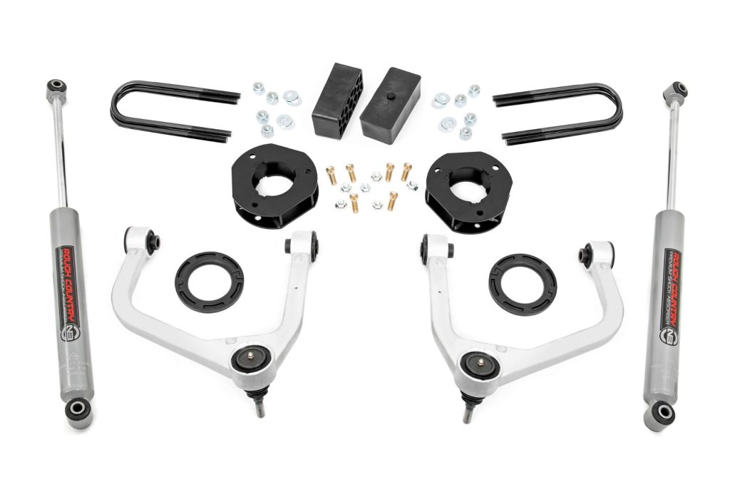 Rough Country 3.5 Inch Lift Kit GMC Sierra 1500 2WD/4WD (2025-2026)