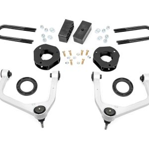 Rough Country 3.5 Inch Lift Kit Mono Leaf Rear GMC Sierra 1500 2WD/4WD (2025-2026)