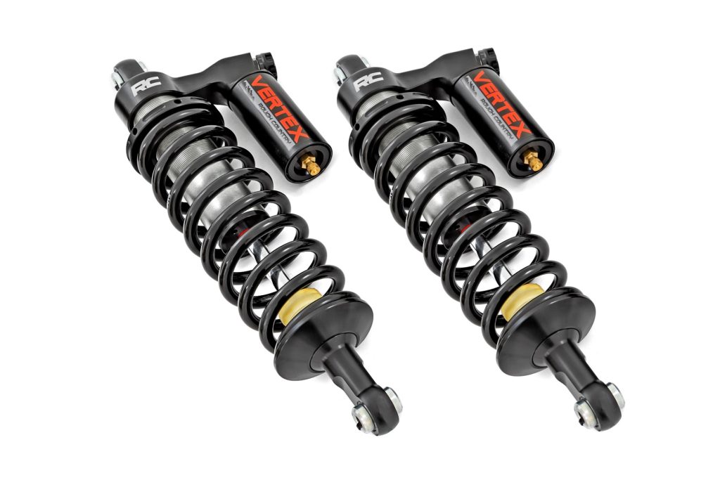 Rough Country Vertex Front Coil Over Shock Pair Adjustable Polaris Ranger 1000/Ranger XP 900/1000