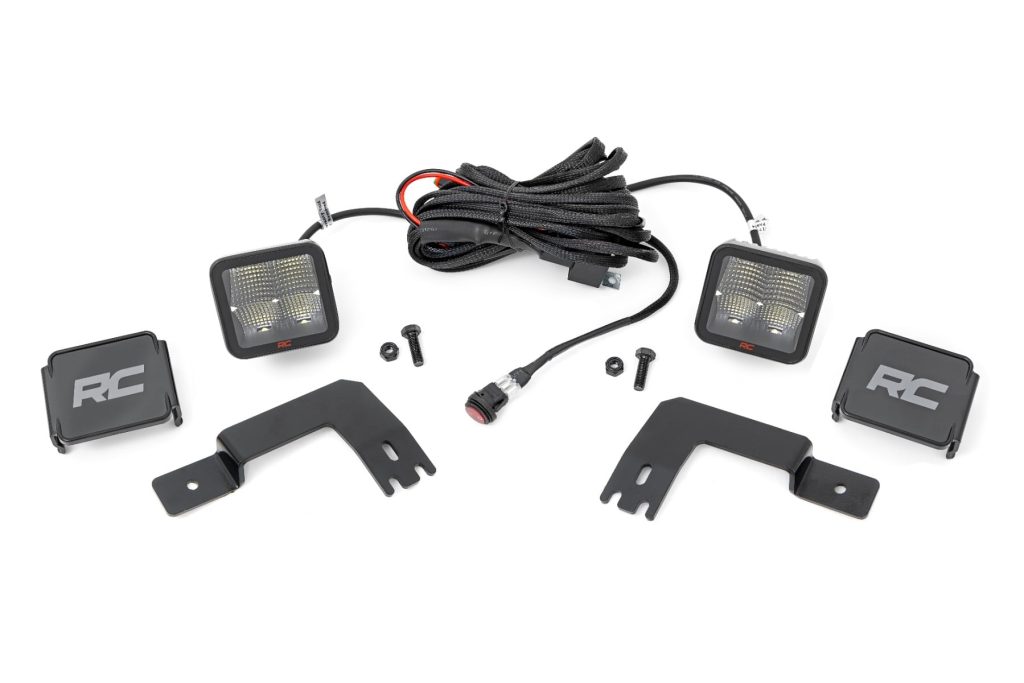 Rough Country LED Light Under Bed Mount 2β³ Spectrum Pair Polaris XPEDITION ADV 5