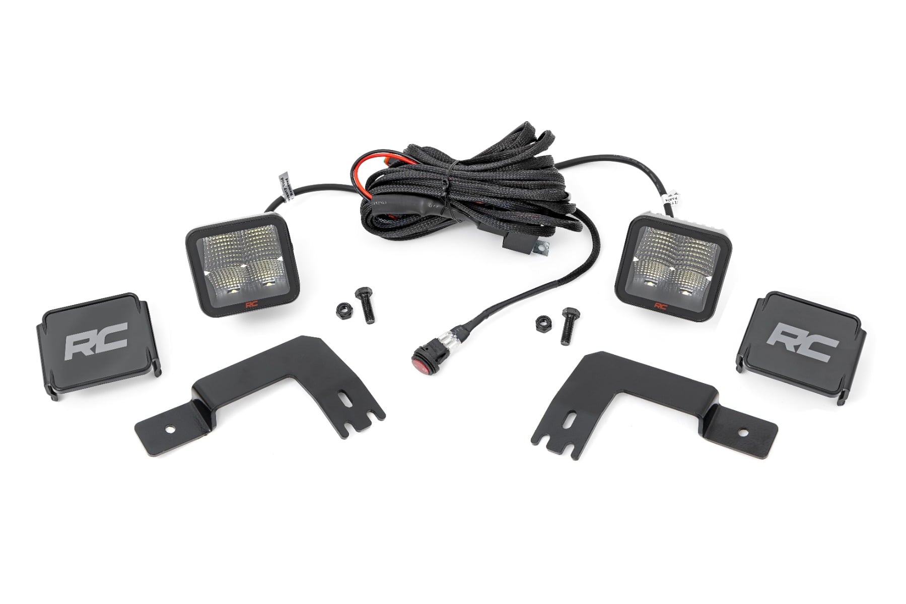 Rough Country LED Light Under Bed Mount 2β³ Spectrum Pair Polaris XPEDITION ADV 5