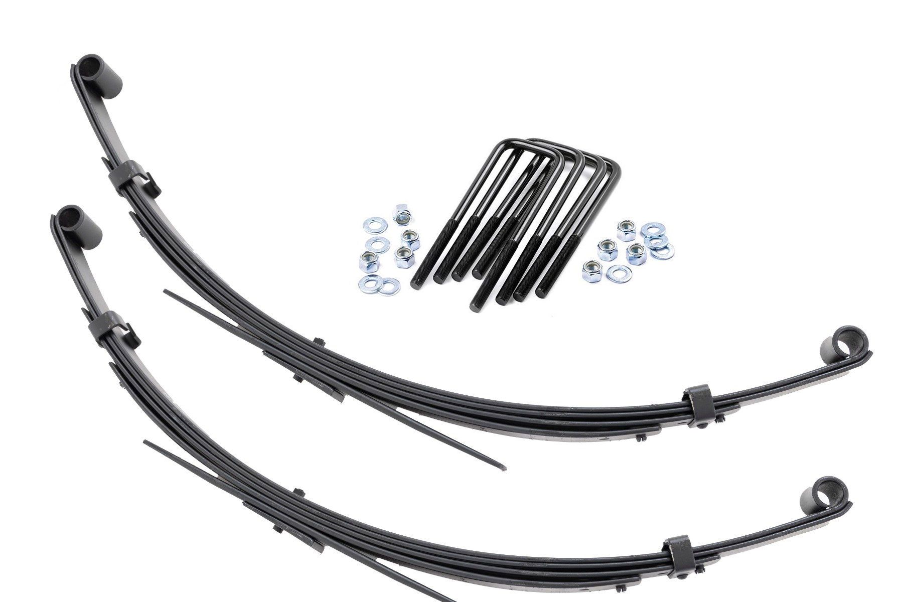 Rough Country Rear Leaf Springs 3β³ Lift Pair Toyota Truck 4WD (1979-1985)