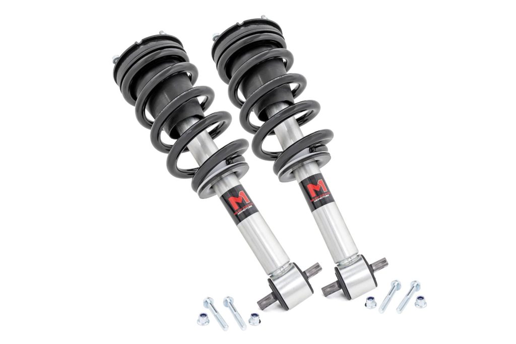 Rough Country M1 Loaded Strut Pair 3.5in Chevy/GMC Sierra 1500 (19-26)/Silverado 1500 (19-26)