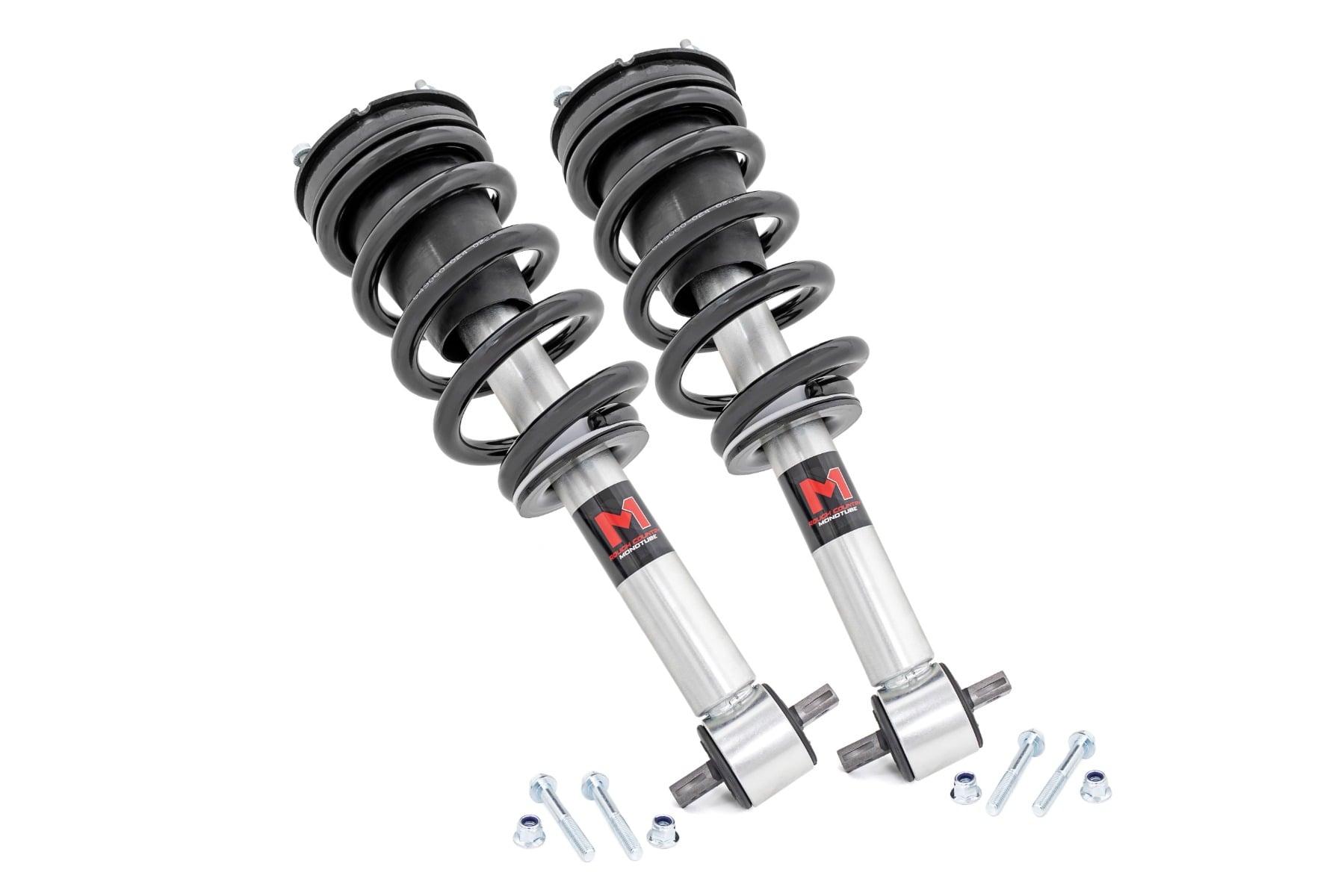 Rough Country M1 Loaded Strut Pair 3.5in Chevy/GMC Sierra 1500 (19-26)/Silverado 1500 (19-26)