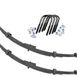 Rough Country Rear Leaf Springs 2.5β³ Lift Pair Jeep CJ5/CJ7 7 4WD (1976-1986)
