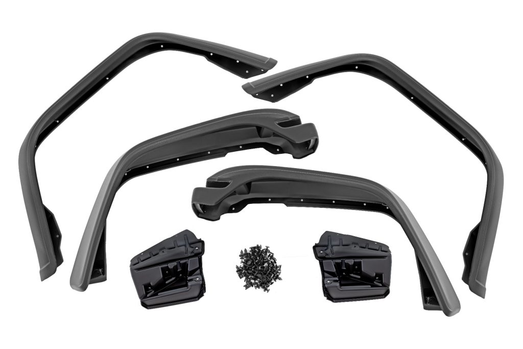 Rough Country WF1 Fender Flares Jeep Gladiator JT 4WD (2020-2026)
