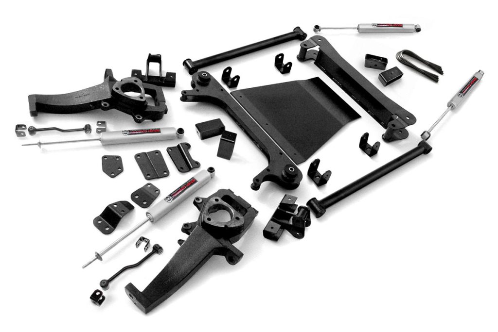 Rough Country 5 Inch Lift Kit Ram 1500 4WD (2002-2005)