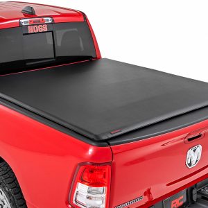 Rough Country Soft Roll Up Bed Cover 6’4″ Bed No Rambox Ram 1500/2500/3500 (10-25 & Classic)