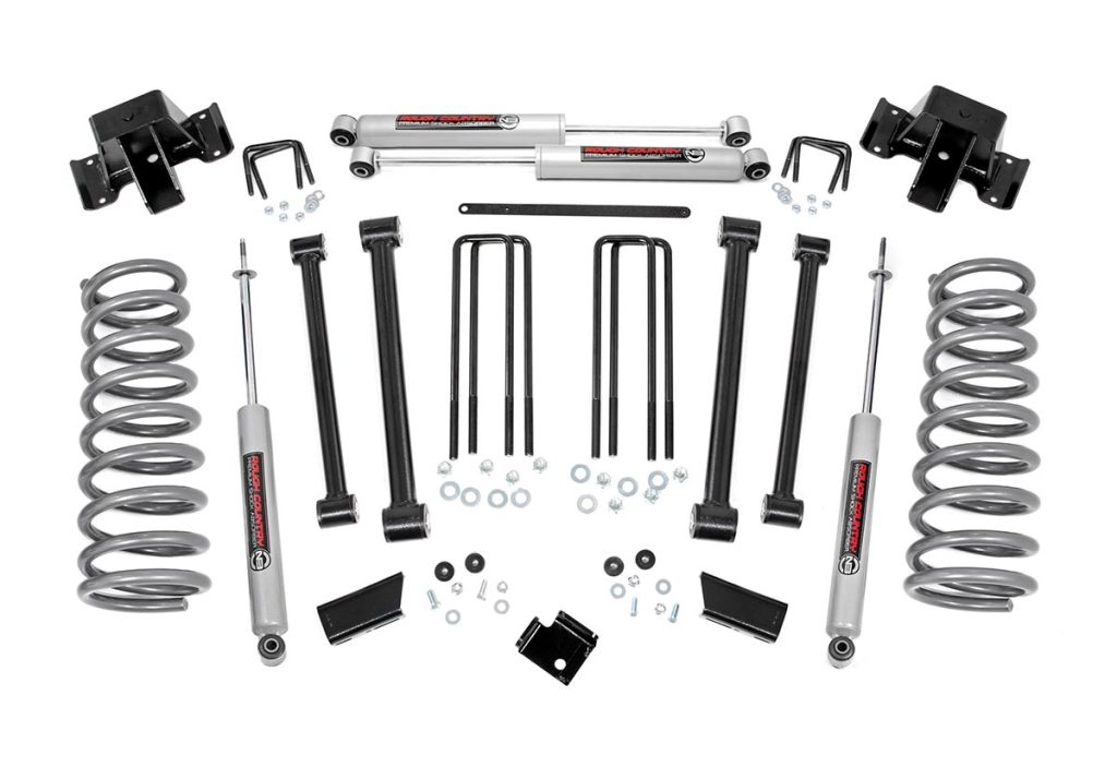 Rough Country 3 Inch Lift Kit Ram 2500 4WD (1994-2002)