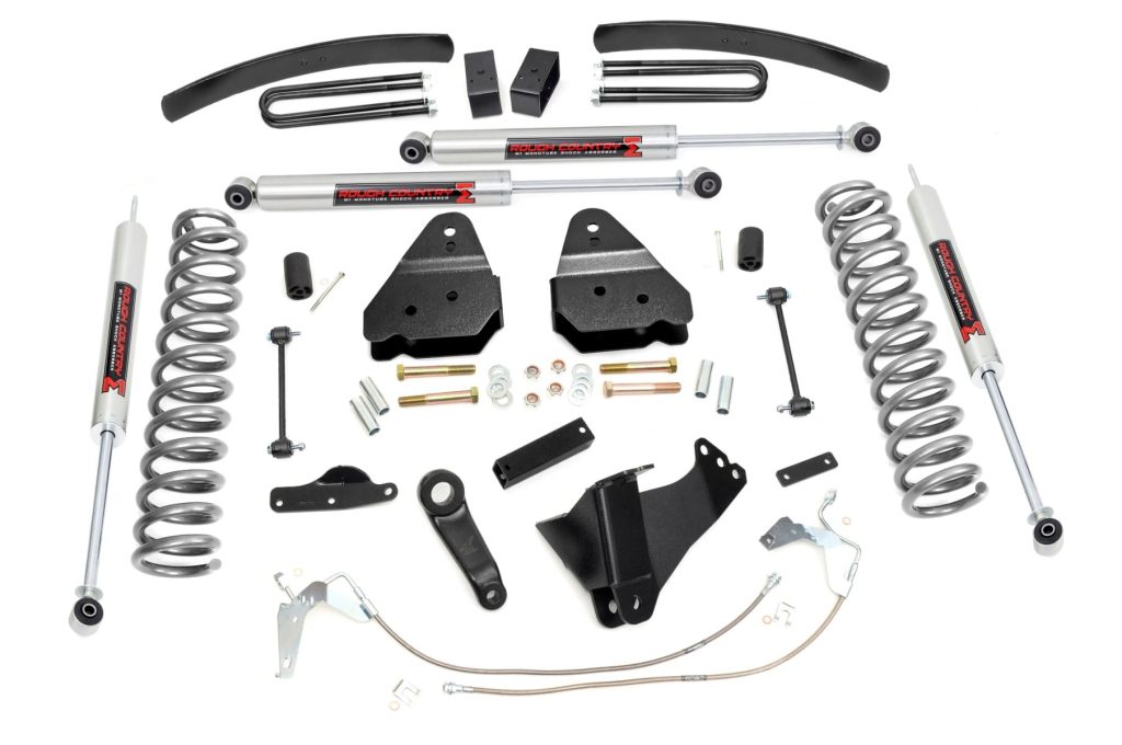 Rough Country 6 Inch Lift Kit Diesel M1 Ford F-250/F-350 Super Duty 4WD (2008-2010)