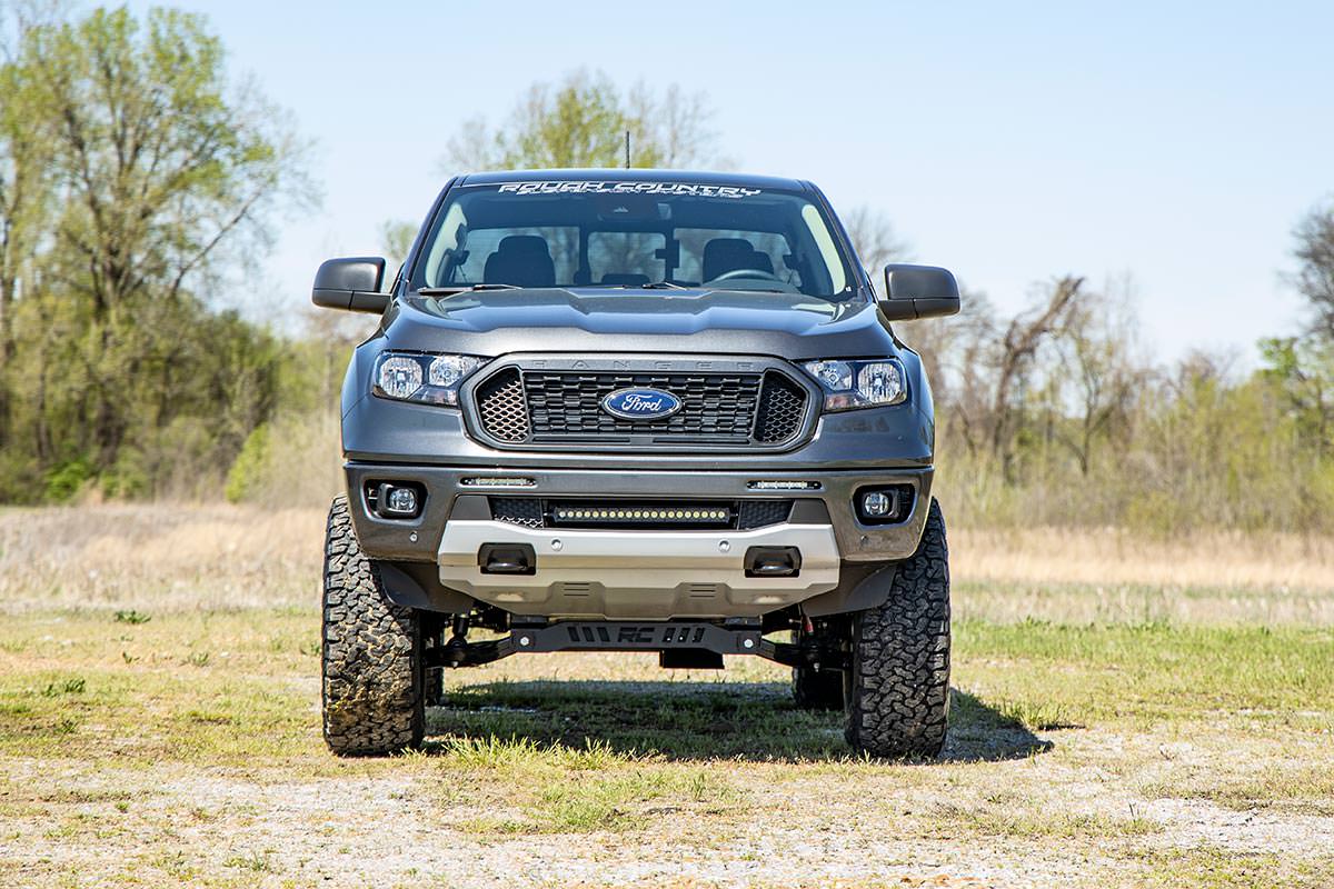 Rough Country LED Light Kit Bumper Mount 20β³ Spectrum Single Row Ford Ranger (19-23)