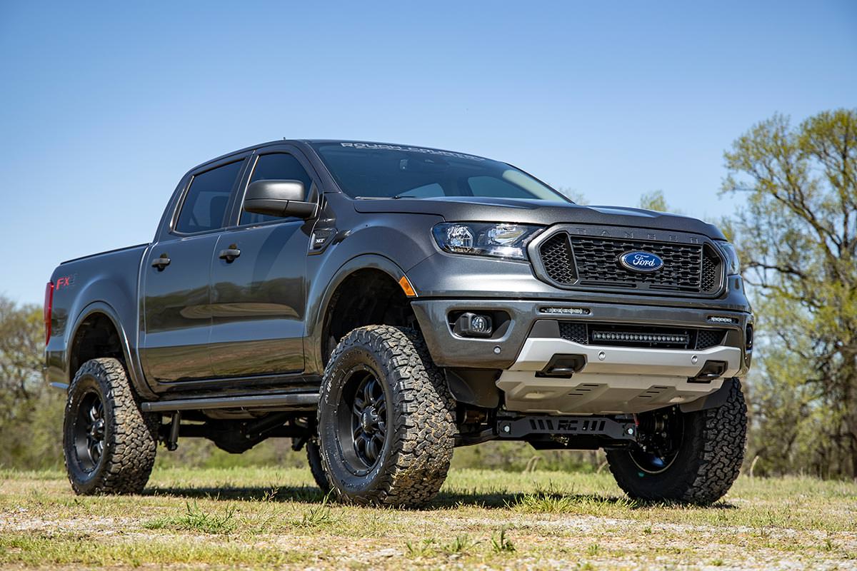 Rough Country LED Light Kit Bumper Mount 20β³ Spectrum Single Row Ford Ranger (19-23)