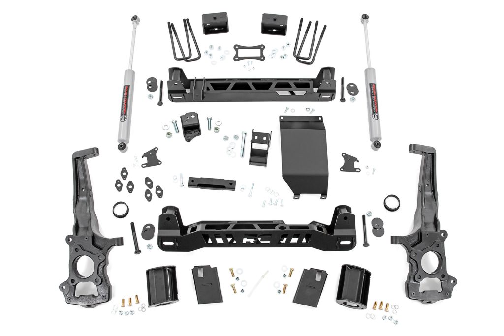 Rough Country 6 Inch Lift Kit Ford Ranger 4WD (2019-2023)