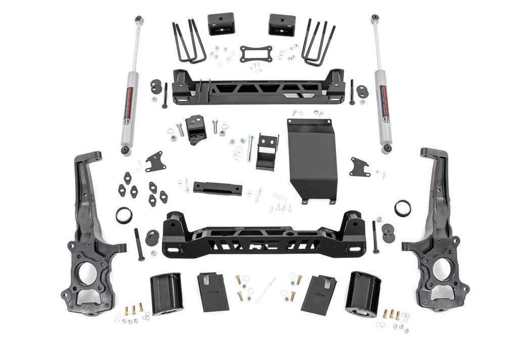 Rough Country 6 Inch Lift Kit Ford Ranger 4WD (2019-2023)