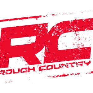 Rough Country Decal 2.5 Inch x 4.5 Inch Grunge Logo