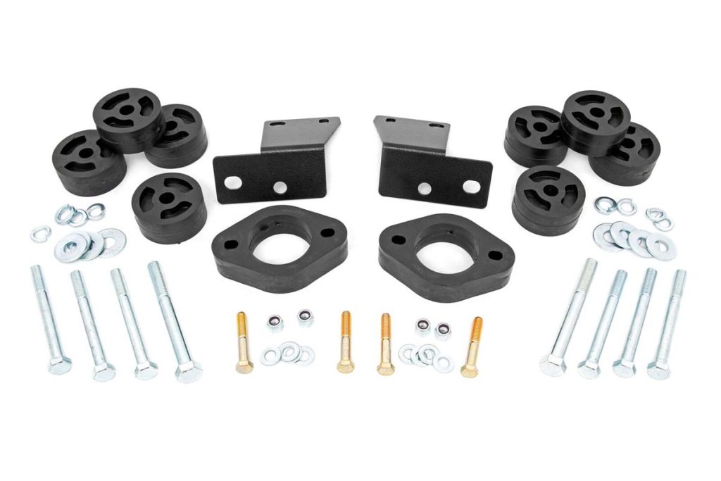 Rough Country 1.25 Inch Body Lift Kit Jeep Wrangler JL/Wrangler Unlimited 4WD (2018-2026)