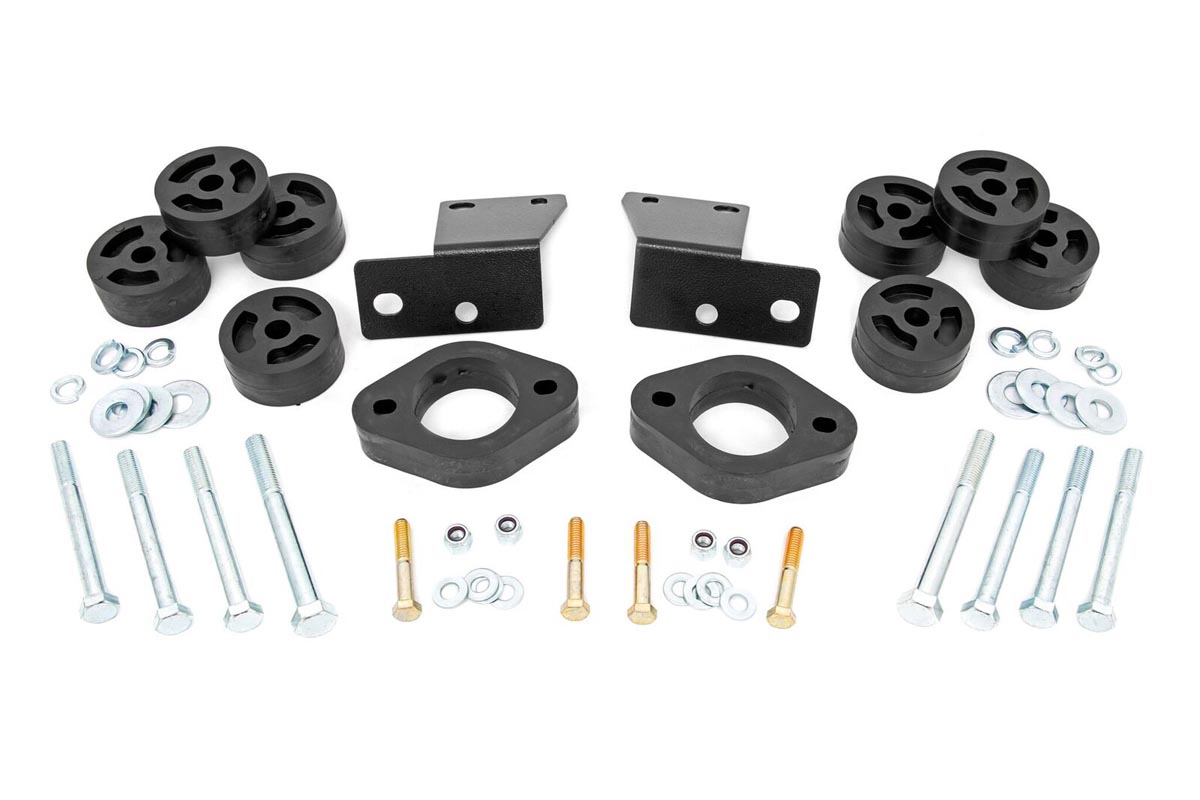 Rough Country 1.25 Inch Body Lift Kit Jeep Wrangler JL/Wrangler Unlimited 4WD (2018-2026)