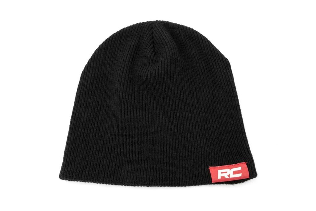 Rough Country Beanie Black Red Tag