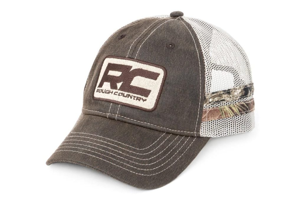 Rough Country Hat Mesh Rough Country Patch Brown/Camo