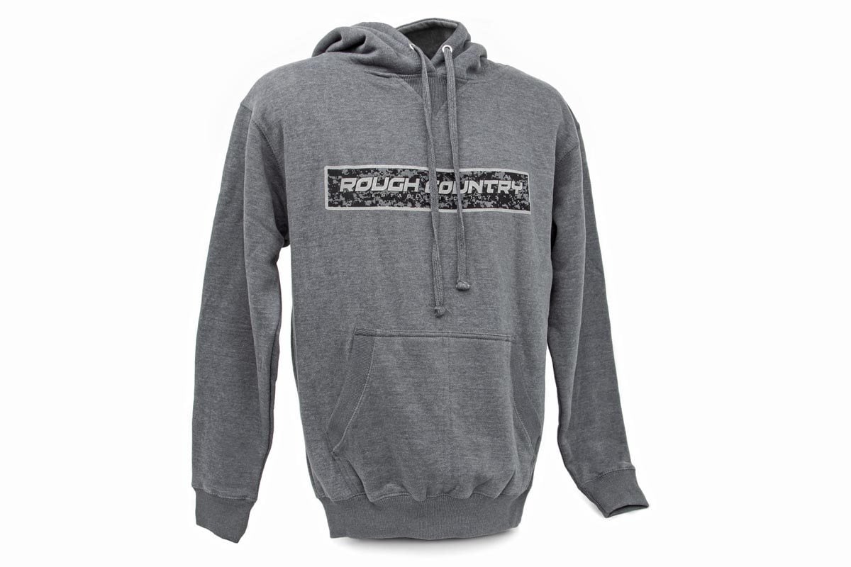 Rough Country Hoodie Digital Grey MD