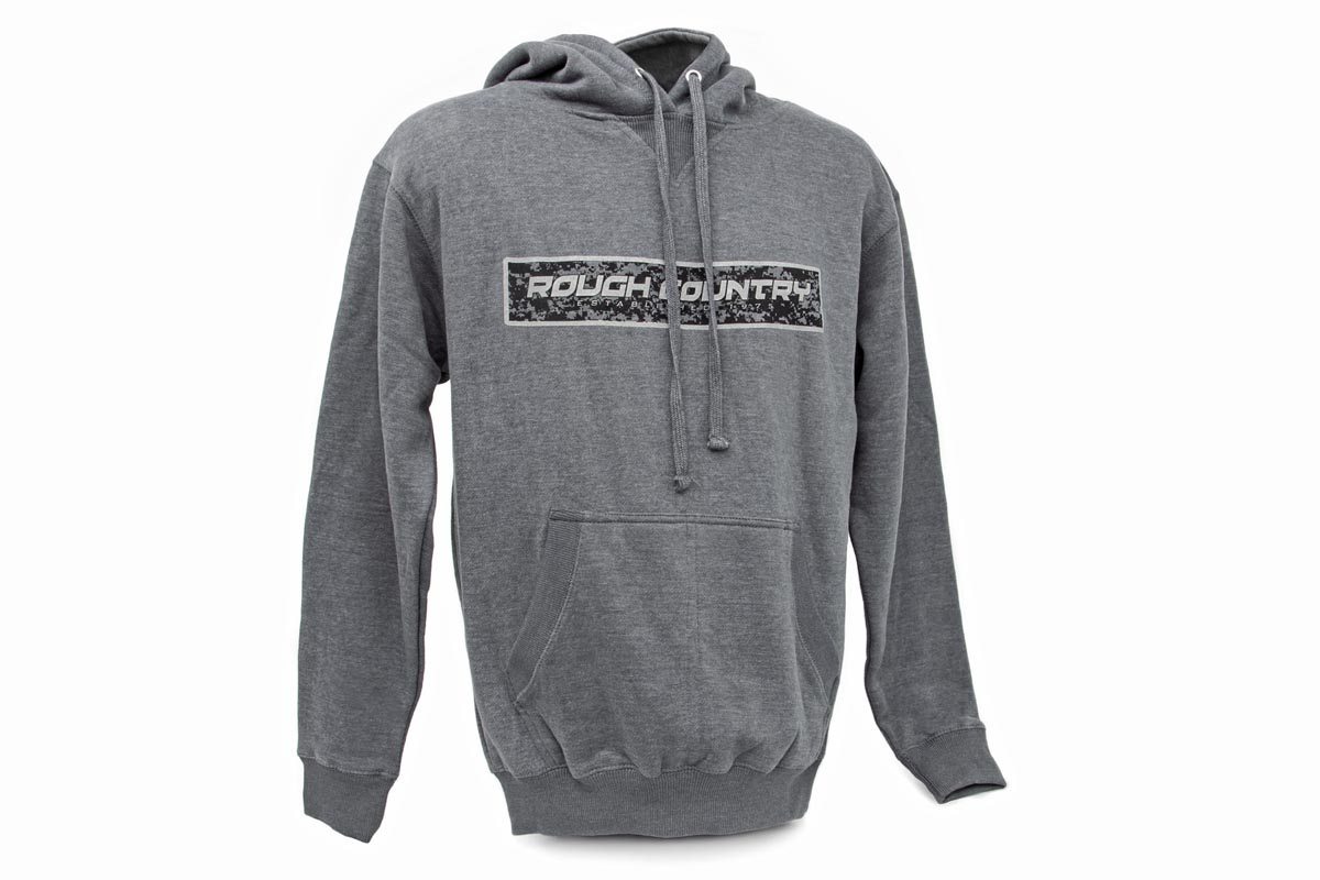 Rough Country Hoodie Digital Grey LG