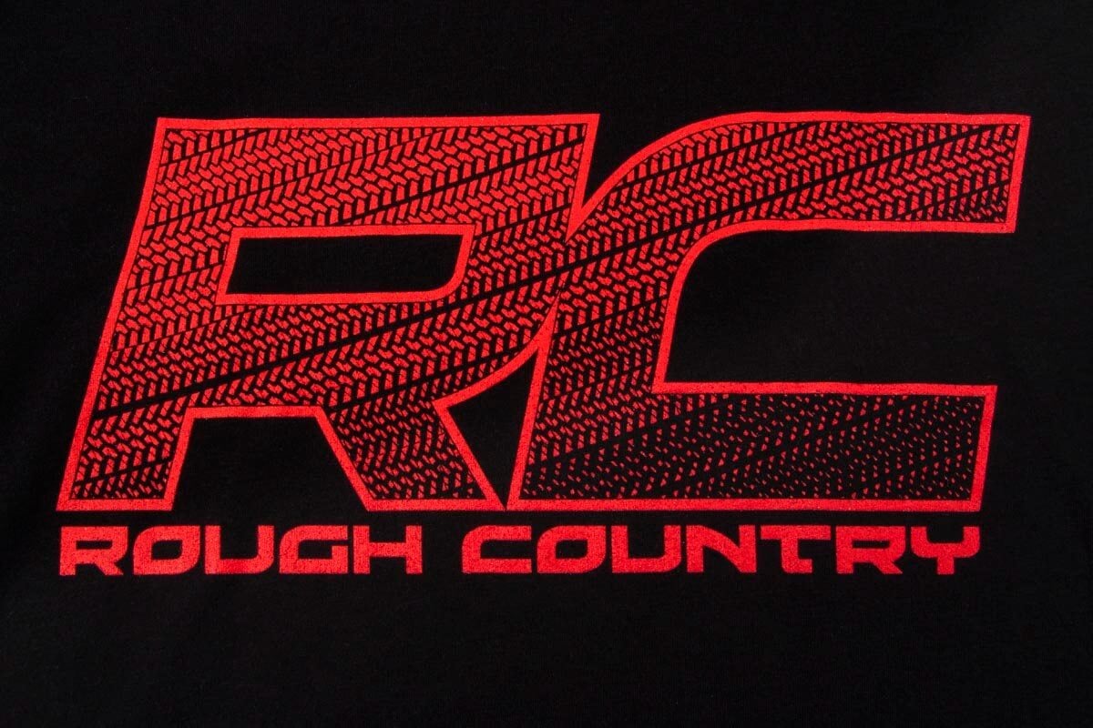 Rough Country T-Shirt Pattern Black LG