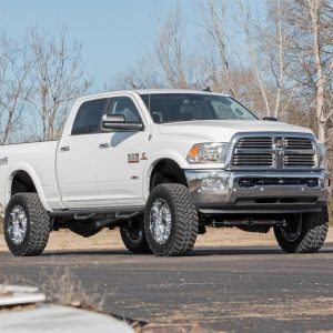 Rough Country 5 Inch Lift Kit FR Gas Coil Radius Arms V2 Ram 2500 4WD (2014-2018)