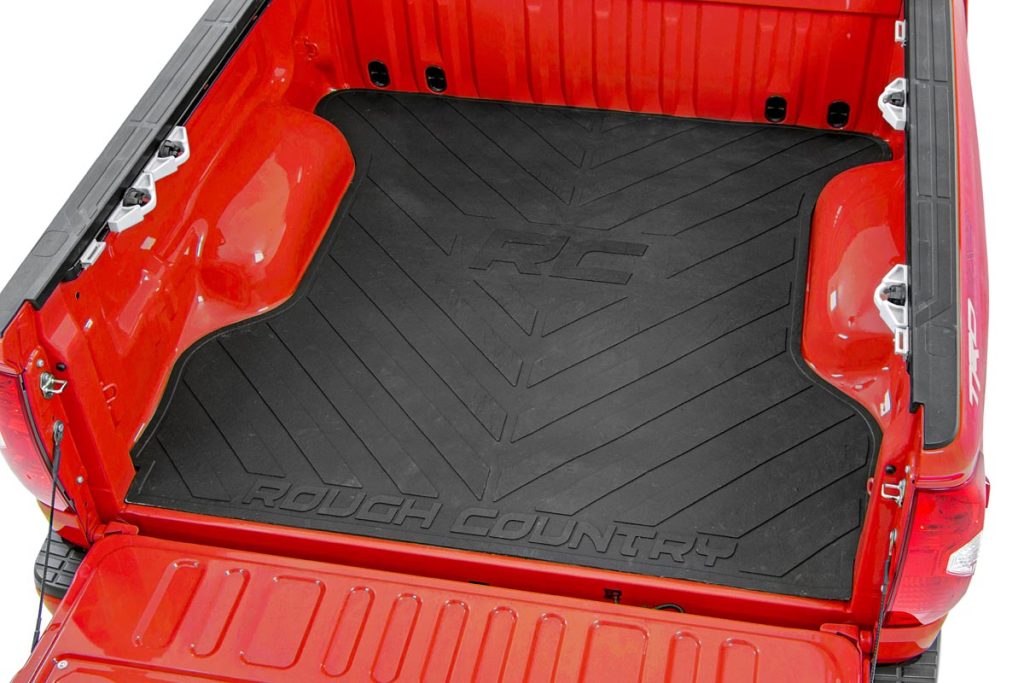 Rough Country Bed Mat 5’7″ Bed RC Logo Ram 1500 (19-26)/1500 TRX (21-24)