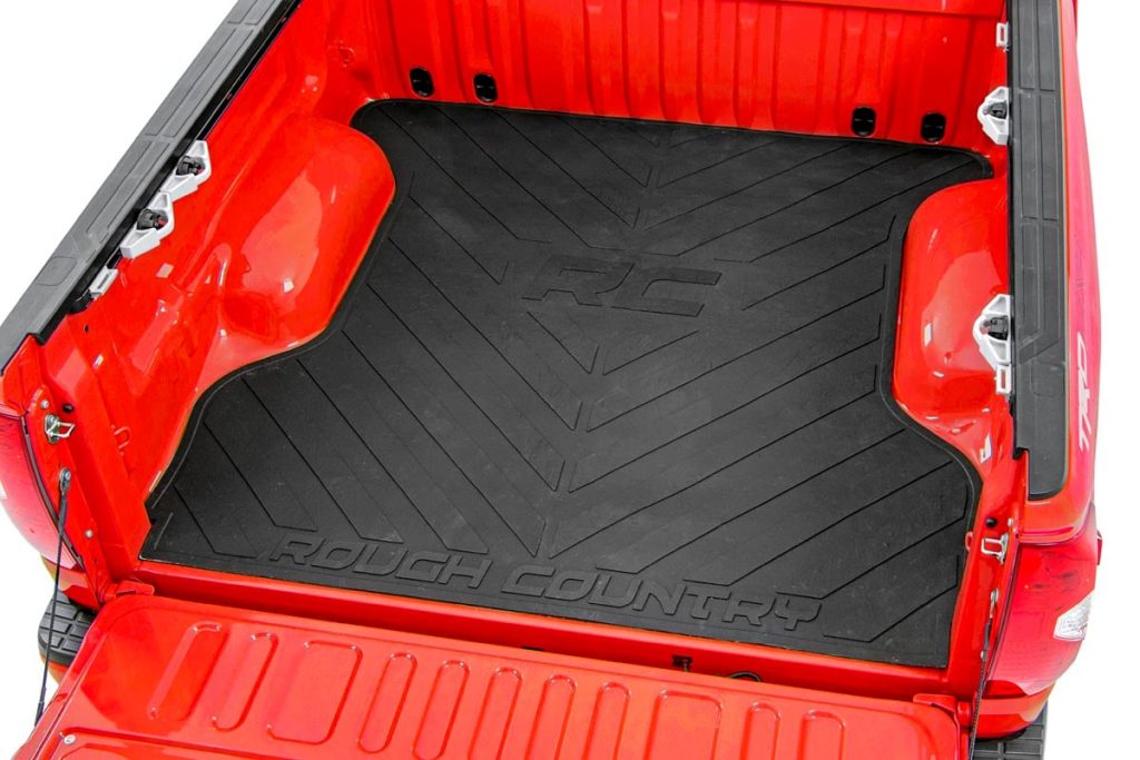 Rough Country Bed Mat 5’10” Bed RC Logo Chevy/GMC Sierra 1500 (19-26)/Silverado 1500 (19-26)