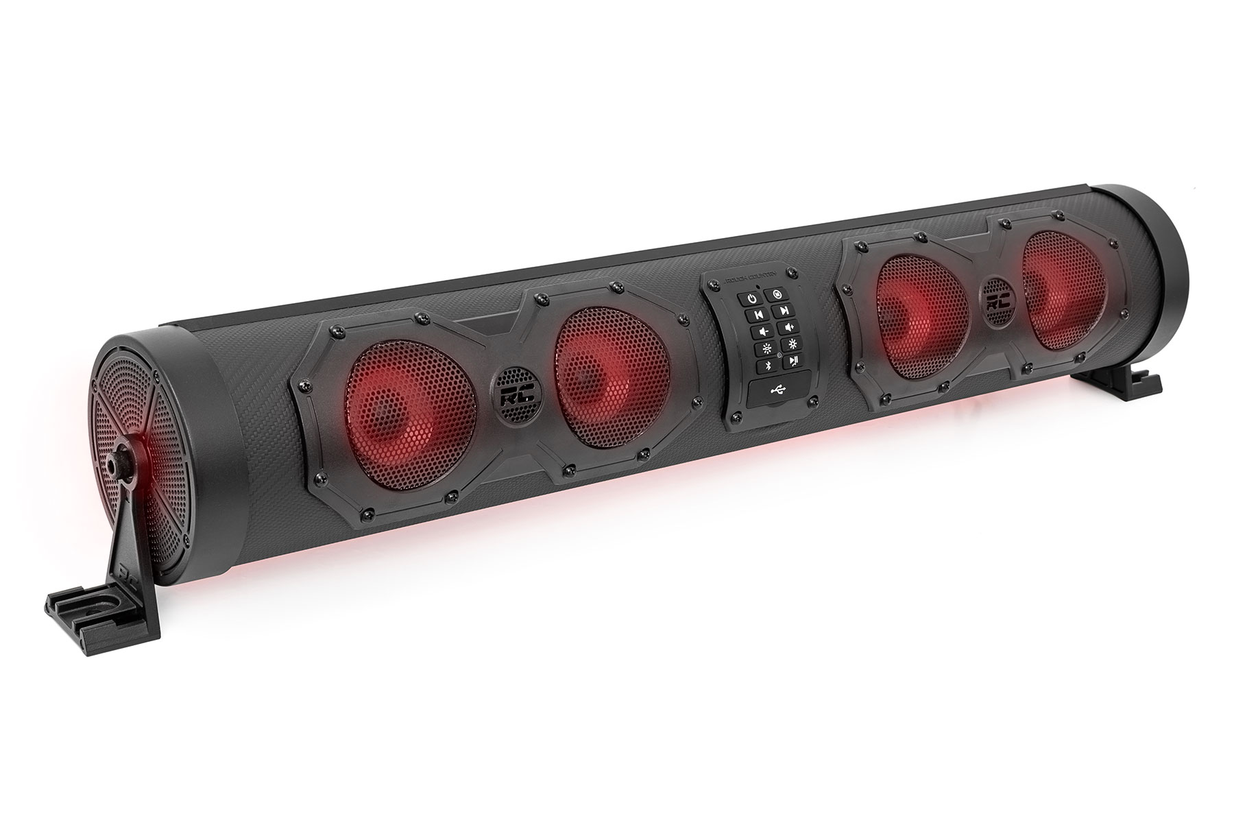Rough Country Bluetooth LED Soundbar 8 Speaker IP66 Waterproof UTV/ATV
