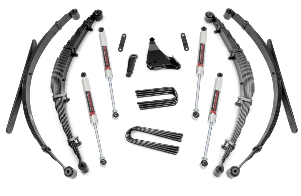 Rough Country 6 Inch Lift Kit Rear Springs M1 Ford F-250/F-350 Super Duty 4WD (99-04)