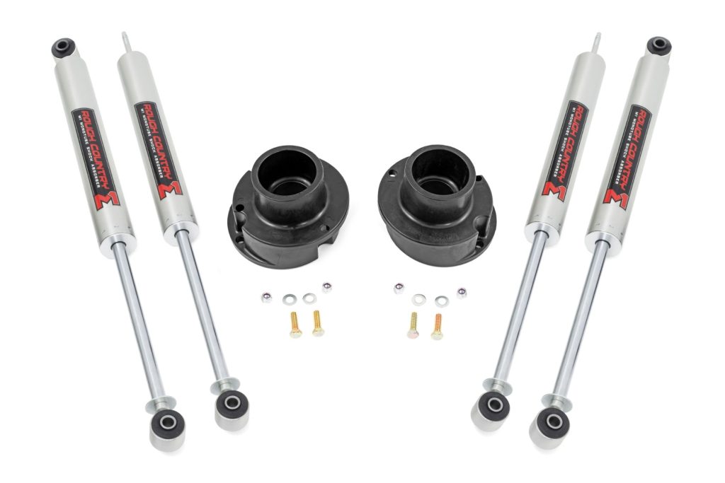 Rough Country 2.5 Inch Leveling Kit RR Leaf M1 Ram 2500 (14-26)/3500 (13-26)