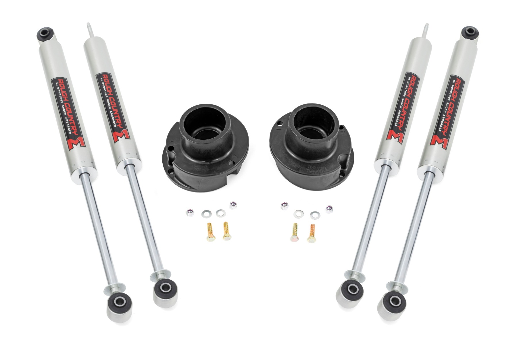 Rough Country 2.5 Inch Leveling Kit RR Leaf M1 Ram 2500 (14-26)/3500 (13-26)