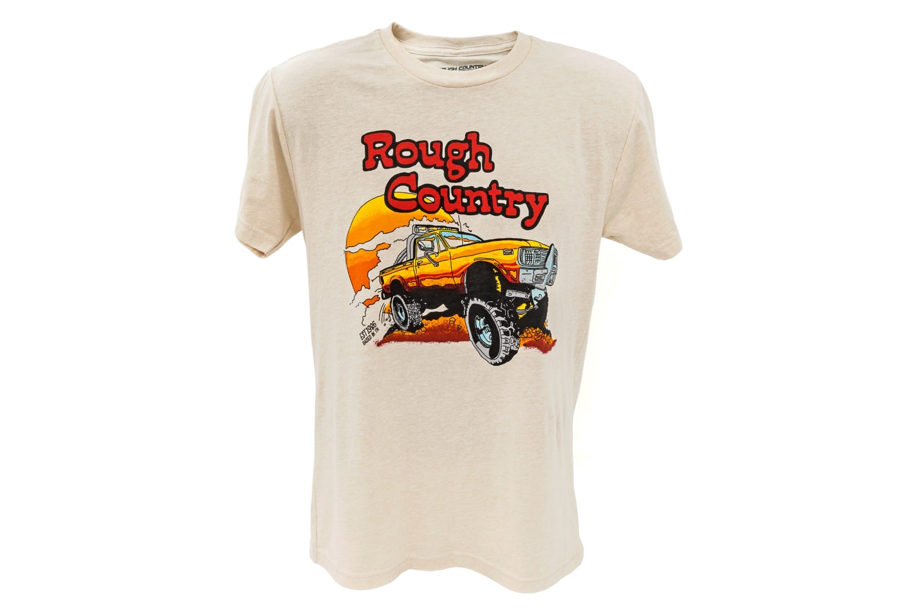 Rough Country T-Shirt Throwback Cream SM
