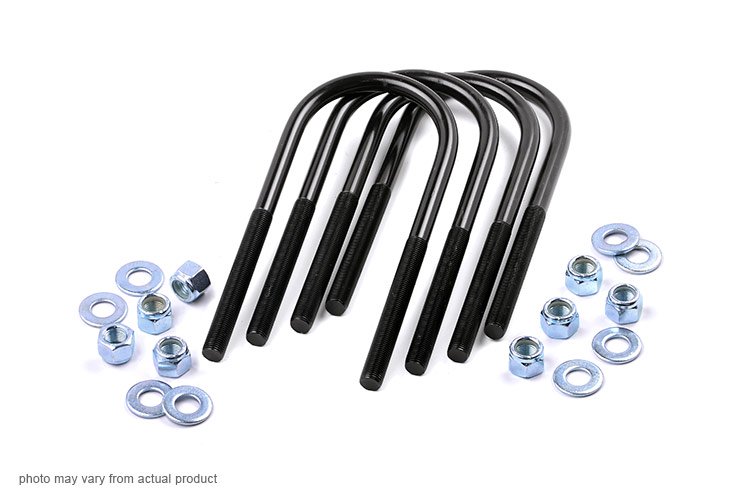 Rough Country Rear Leaf Spring U-Bolt Kit Jeep Wrangler YJ 4WD (1987-1995)