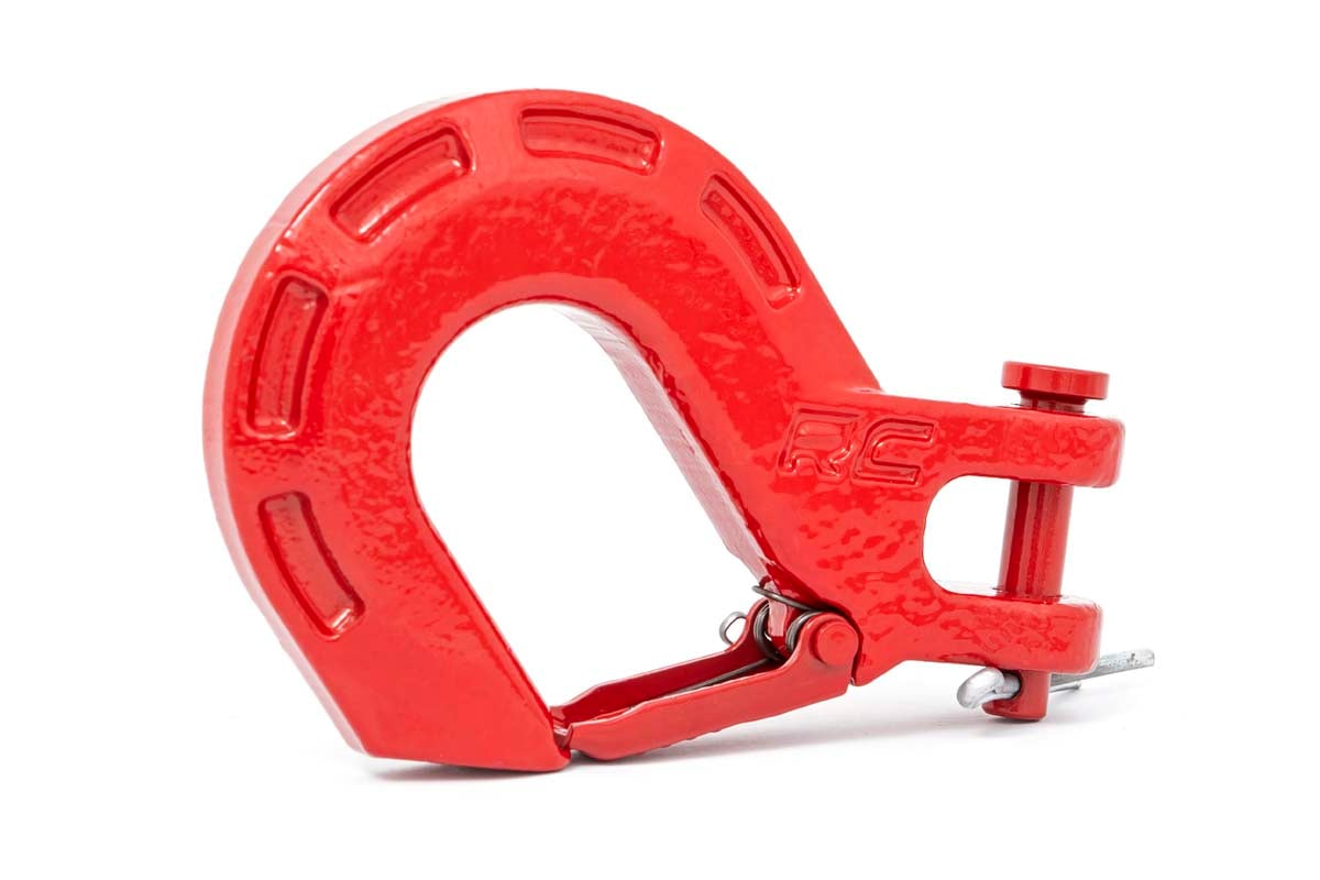 Winch Hook | Forged | Red — Rough Country