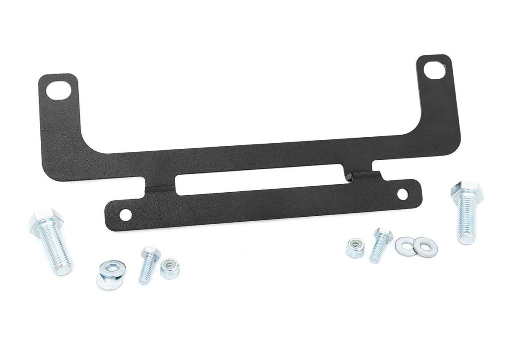 Rough Country License Plate Mnt Roller Fairlead