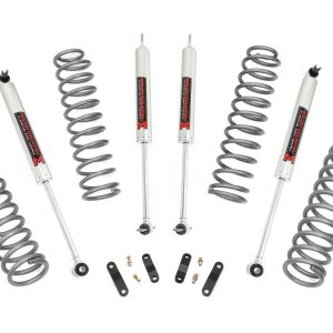 Rough Country 2.5 Inch Lift Kit Coils M1 Jeep Wrangler Unlimited 2WD/4WD (2007-2018)