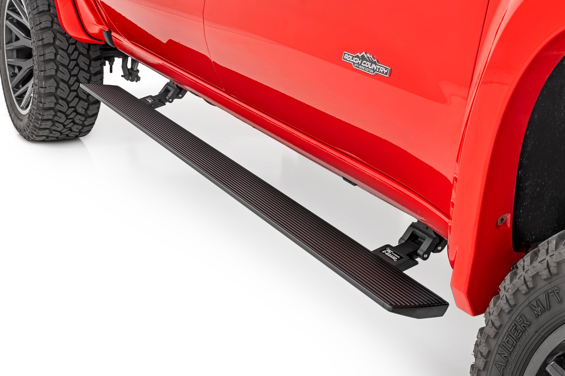 Rough Country Power Running Boards Dual Electric Motor Double Cab Chevy/GMC 1500/2500HD/3500HD 2WD/4WD