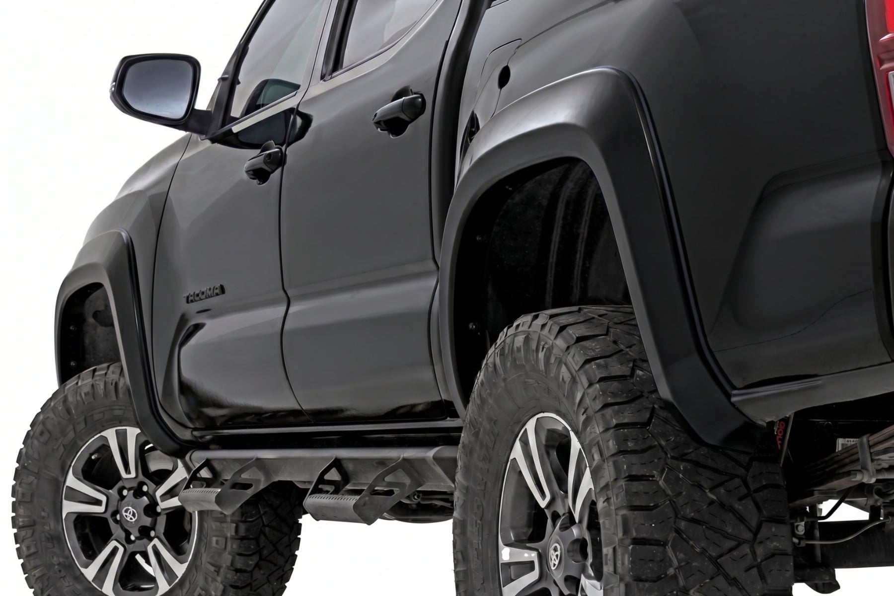Rough Country Sport Fender Flares 202 Black Onyx Toyota Tacoma 2WD/4WD (2016-2023)