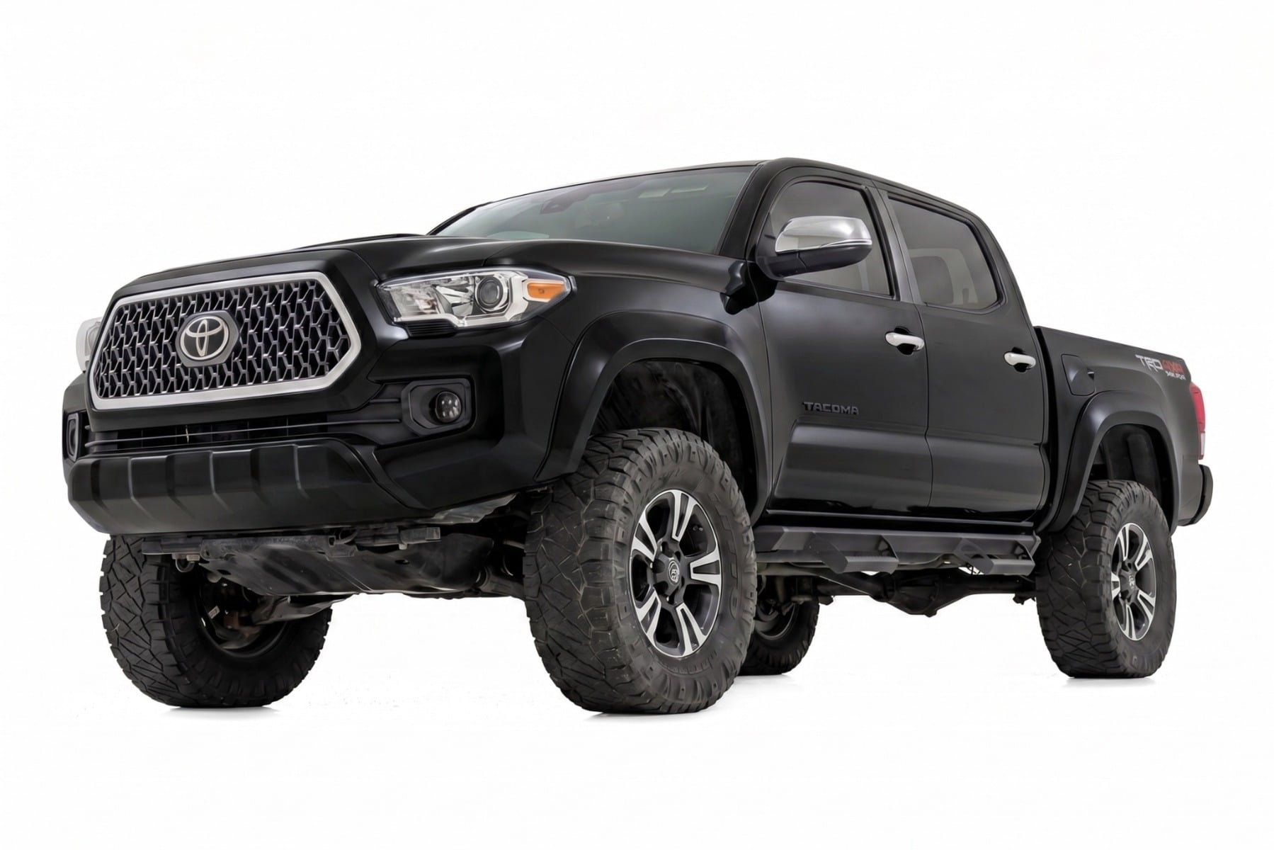 Rough Country Sport Fender Flares 202 Black Onyx Toyota Tacoma 2WD/4WD (2016-2023)
