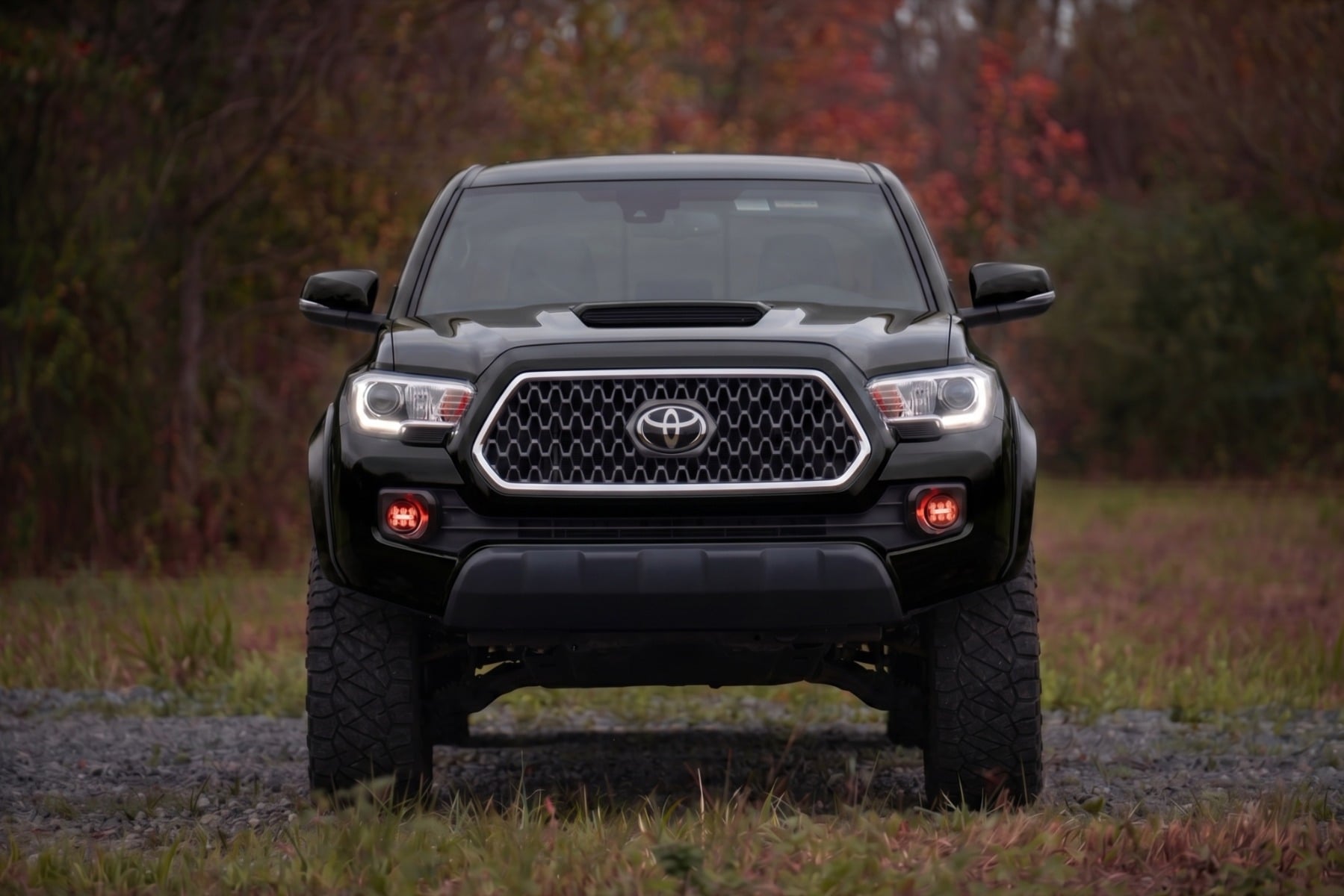 Rough Country Sport Fender Flares 202 Black Onyx Toyota Tacoma 2WD/4WD (2016-2023)