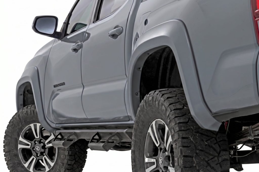 Rough Country Sport Fender Flares 1H5 Cement Toyota Tacoma 2WD/4WD (2016-2023)