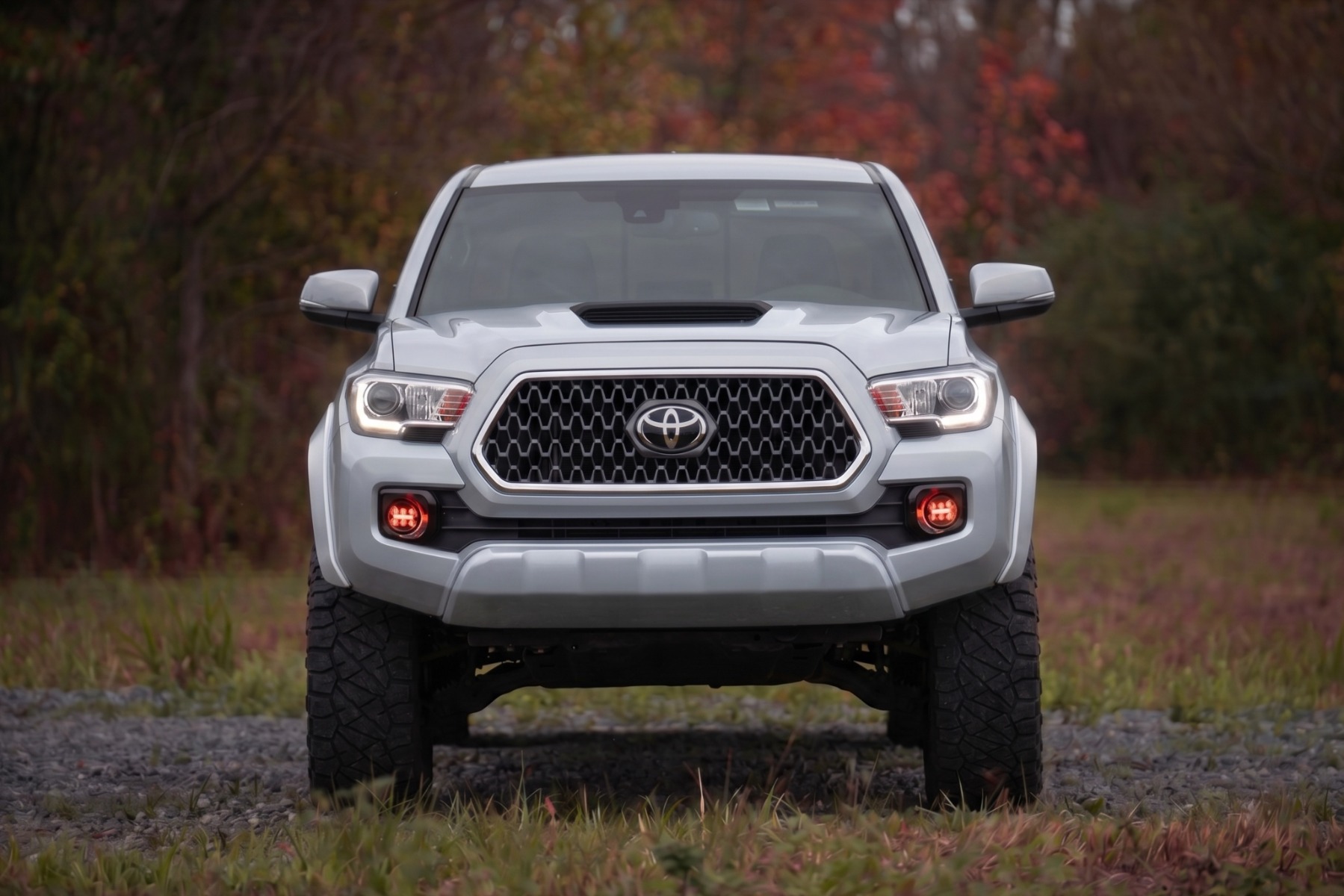 Rough Country Sport Fender Flares 1D6 Silver Sky Metallic Toyota Tacoma (16-23)