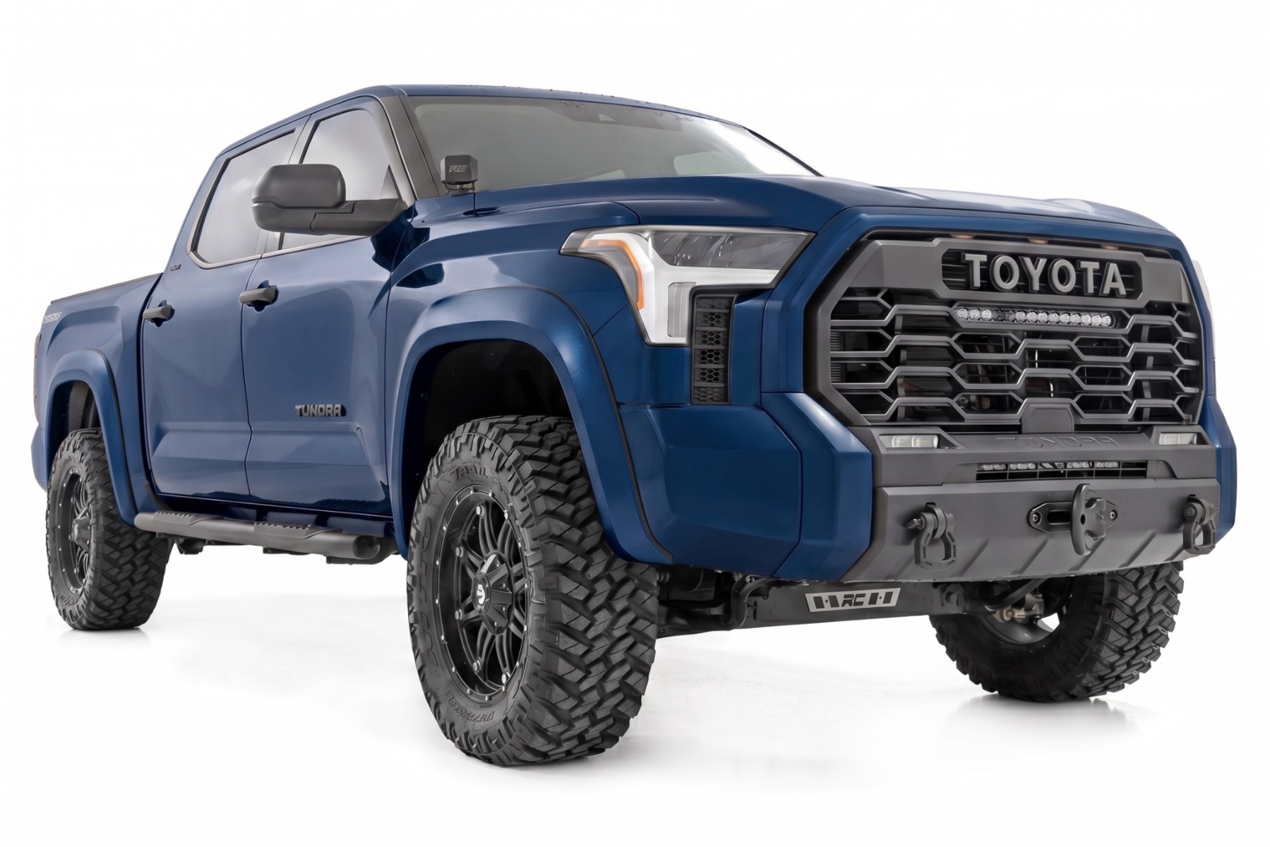 Rough Country Sport Fender Flares 8X8 Blueprint Blue Toyota Tundra 2WD/4WD (2022-2026)